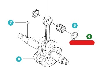 Waschmaschine in der Gruppe Ersatzteile / Ersatzteile Laubblasgeräte / Ersatzteile Husqvarna 350BT bei GPLSHOP (5028500-01)