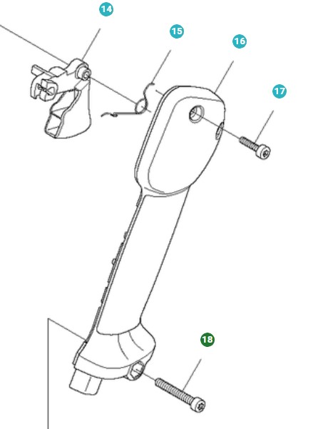 Schrauben in der Gruppe Ersatzteile / Ersatzteile Laubblasgeräte / Ersatzteile Husqvarna 580BTS bei GPLSHOP (5052908-01)