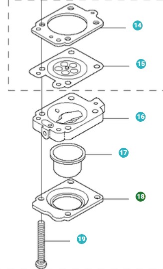 Gehäuse in der Gruppe Ersatzteile / Ersatzteile Heckenscheren bei GPLSHOP (5067410-01)