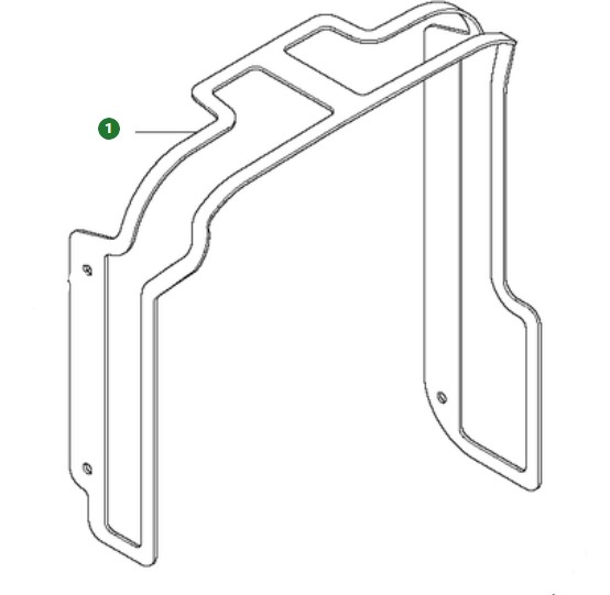 Netz 848L5E35D0 in der Gruppe Ersatzteile / Ersatzteile Laubblasgeräte / Ersatzteile Husqvarna 350BT bei GPLSHOP (5118009-01)