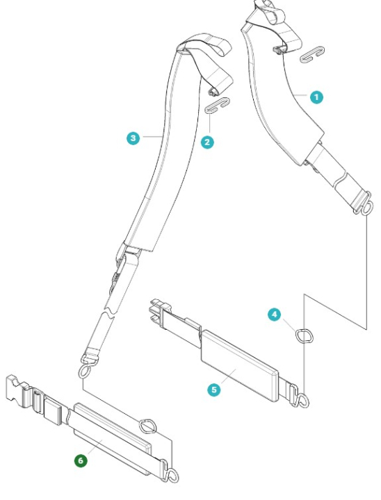 Band B(L) in der Gruppe Ersatzteile / Ersatzteile Laubblasgeräte / Ersatzteile Husqvarna 350BT bei GPLSHOP (5118038-01)