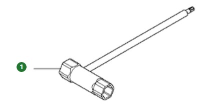 Buchse in der Gruppe Ersatzteile / Ersatzteile Laubblasgeräte / Ersatzteile Husqvarna 580BTS bei GPLSHOP (5215330-01)