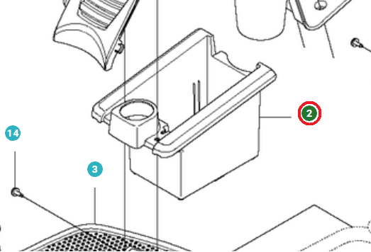 Batteriekasten in der Gruppe Ersatzteile / Ersatzteile Jonsered Aufsitzrasenmäher / Ersatzteile Jonsered FR 2312 MA bei GPLSHOP (5254778-02)