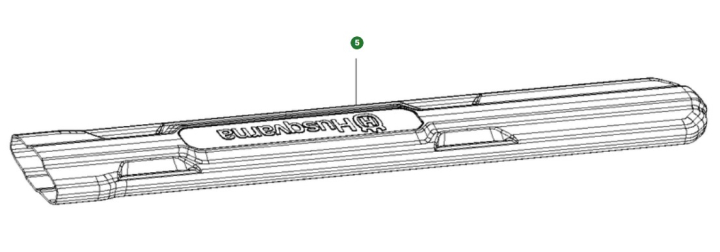 Klingenschutz in der Gruppe Ersatzteile / Ersatzteile Heckenscheren / Ersatzteile Husqvarna 120iTK4-H bei GPLSHOP (5293642-01)