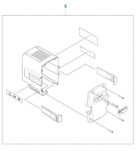 Batterie Kit Bli100 in der Gruppe Ersatzteile / Ersatzteile BLi Akkus & Ladegeräte / Ersatzteile Husqvarna BLi100 bei GPLSHOP (5365661-01)