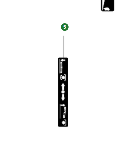 Abziehbild in der Gruppe Ersatzteile / Ersatzteile Jonsered Aufsitzrasenmäher / Ersatzteile Jonsered FR 2216 MA 4x4 bei GPLSHOP (5444392-02)