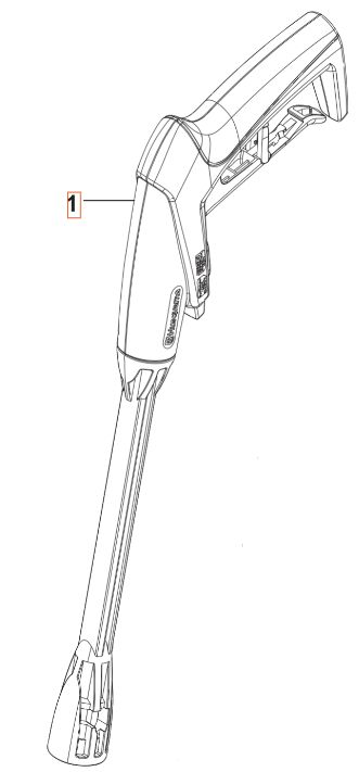 G1-Waffe 5460907-01 in der Gruppe Ersatzteile / Ersatzteile Hochdruckreiniger / Ersatzteile Husqvarna PW130 bei GPLSHOP (5460907-01)