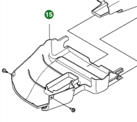 Gehäuse in der Gruppe Ersatzteile / Ersatzteile Jonsered Aufsitzrasenmäher bei GPLSHOP (5757514-02)