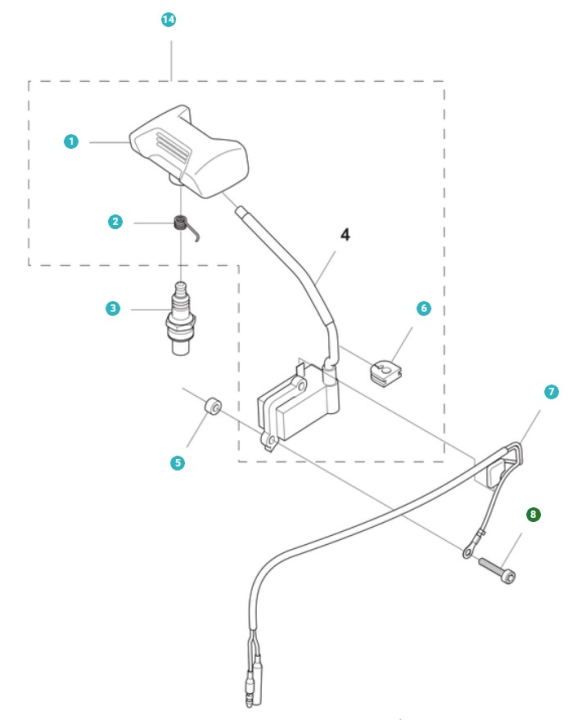 Torx-Schraube in der Gruppe Ersatzteile / Ersatzteile Laubblasgeräte / Ersatzteile Husqvarna 580BTS bei GPLSHOP (5793830-01)