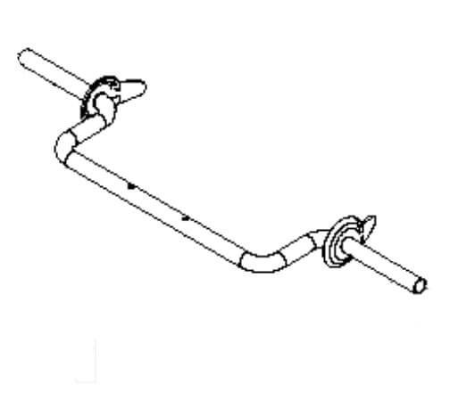 Rahmen in der Gruppe Ersatzteile / Ersatzteile Gartentraktoren / Ersatzteile Husqvarna TC 238 bei GPLSHOP (5833659-01)