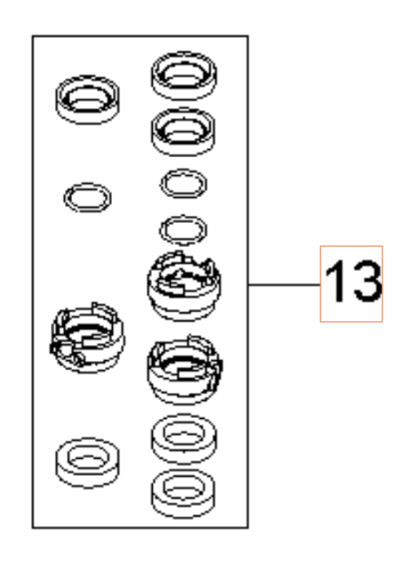 Dichtung Rep Sys Edelstahl Sp 5926176-91 in der Gruppe Ersatzteile / Ersatzteile Hochdruckreiniger / Ersatzteile Husqvarna PW480 bei GPLSHOP (5926176-91)