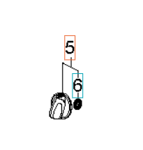 Knopfschalterhalterung 5926177-02 in der Gruppe Ersatzteile / Ersatzteile Hochdruckreiniger / Ersatzteile Husqvarna PW360 bei GPLSHOP (5926177-02)