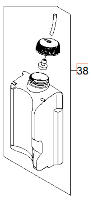 Reinigungstank-Kit 5960275-01 in der Gruppe Ersatzteile / Ersatzteile Hochdruckreiniger / Ersatzteile Husqvarna PW490 bei GPLSHOP (5960275-01)