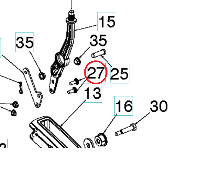 Schrauben 5962384-01 in der Gruppe Ersatzteile / Ersatzteile Gartentraktoren bei GPLSHOP (5962384-01)