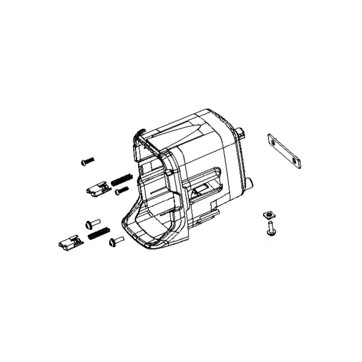 Batteriekastenbaugruppe in der Gruppe Ersatzteile / Ersatzteile Heckenscheren / Ersatzteile Husqvarna 120iTK4-H bei GPLSHOP (5962580-01)