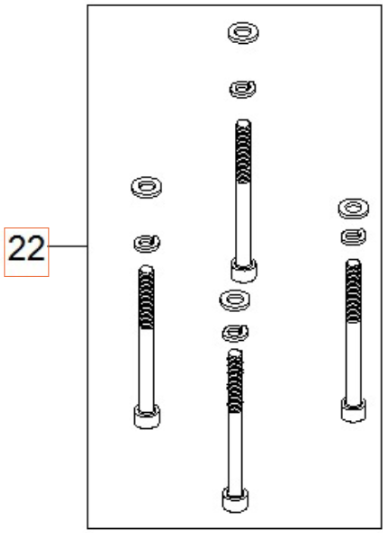 Schraube M6X70 Din 912 4Stk 5962888-01 in der Gruppe Ersatzteile / Ersatzteile Hochdruckreiniger / Ersatzteile Husqvarna PW360 bei GPLSHOP (5962888-01)