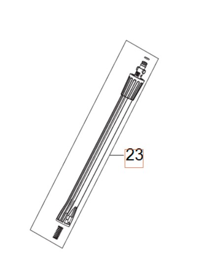 Lanze Sc400 5964540-01 in der Gruppe Ersatzteile / Ersatzteile Hochdruckreiniger / Ersatzteile Husqvarna PW490 bei GPLSHOP (5964540-01)