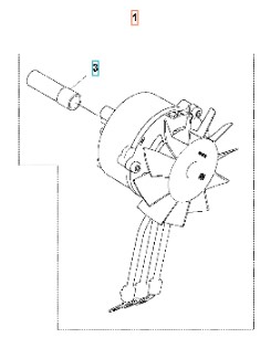 Motor Kompl 5971175-01 in der Gruppe Ersatzteile / Ersatzteile Freischneider / Ersatzteile Husqvarna 535iRXT bei GPLSHOP (5971175-01)