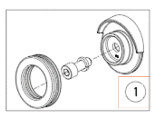 Wobble-Scheibe 11.8 5986841-30 in der Gruppe Ersatzteile / Ersatzteile Hochdruckreiniger / Ersatzteile Husqvarna PW235R bei GPLSHOP (5986841-30)