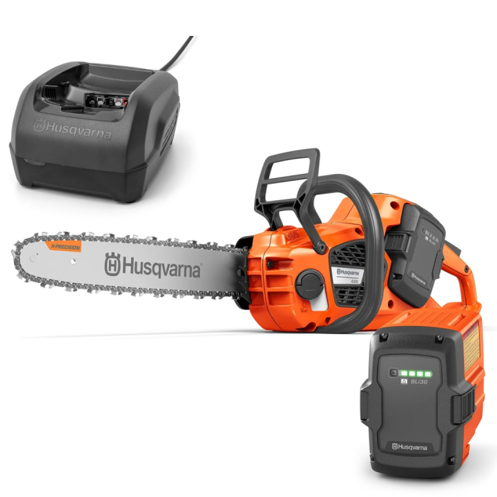 Husqvarna 435i inkl. BLi30 & QC250 in der Gruppe Husqvarna Forst- und Garten produkte / Husqvarna Motorsägen / Akku motorsägen bei GPLSHOP (9707182)