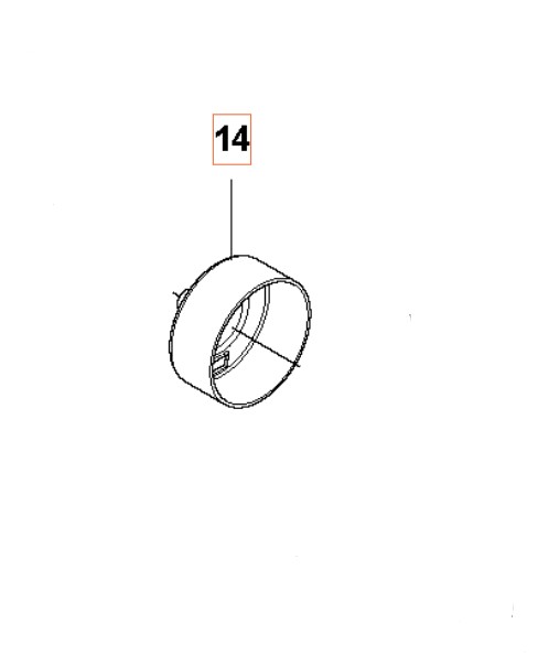 Kupplungstrommel 324RX, 324LDX, 524LK, 524R