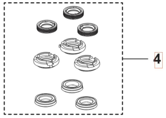 Dichtungssatz Dichtungssatz Pw125 5374861-01