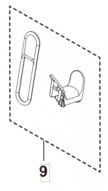 Kabelhaken-Kit 5460905-01