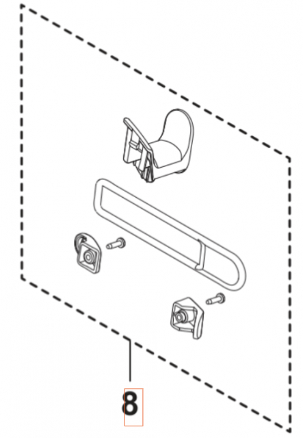 Kabelhaken-Kit 5460921-01