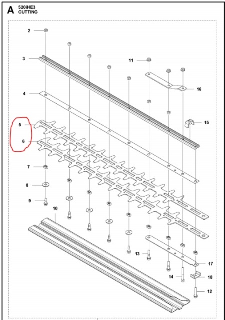 Mähdeck, Klinge, 55