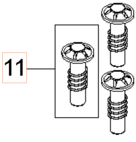 Kolben-Edelstahlseil, Kit 5926176-79