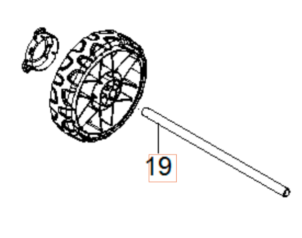 Radachse 5962890-01