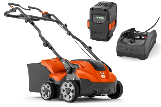 Husqvarna Vertikutierer S138i + B140 & C80